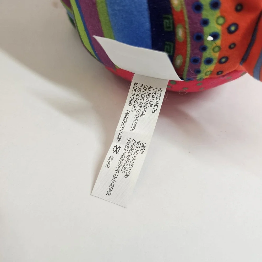 Disney Pixar‎ COCO  Dante Alebrije Rainbow Dog Plush Works Barks Talking